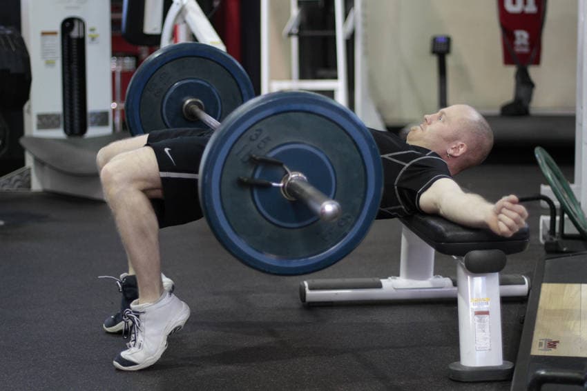 Hip thrust: Top
