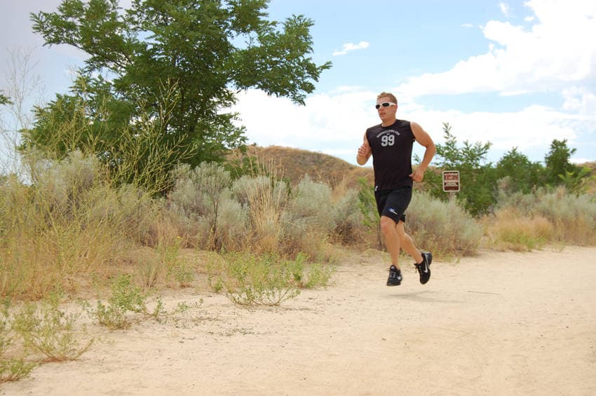 Run or brisk walk: Stride