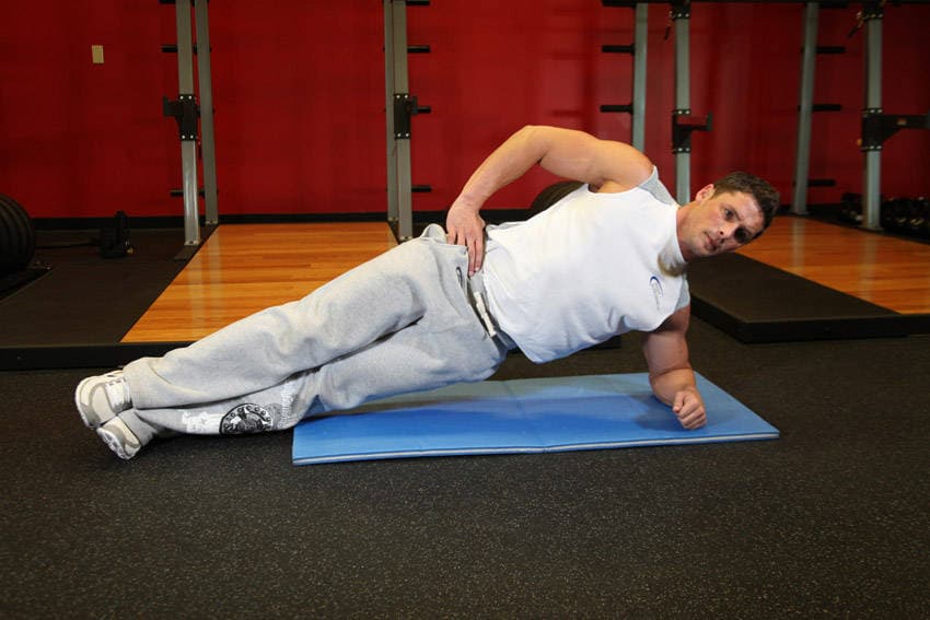 Side plank: Side plank