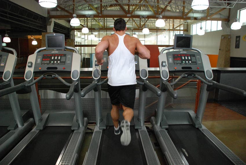Treadmill (walk or run): Stride