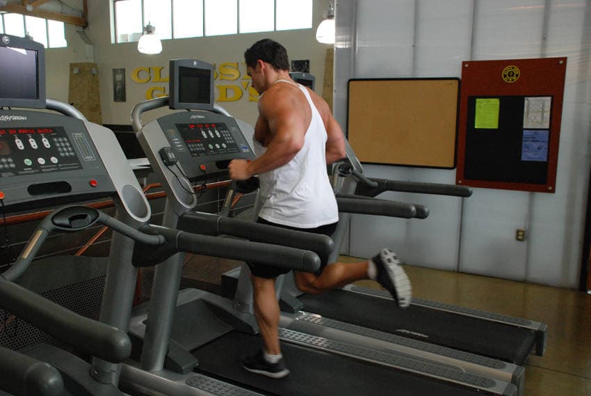Treadmill (walk or run): Stride